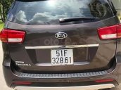 Gia đình bán Kia Sedona đời 2015, màu nâu