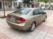 Cần bán xe Honda Civic 2009 số tự động, 1.8 full option, màu vàng cát