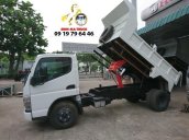 Bán xe Mitsubishi Canter 4.7-Ben 1.7T SX 2017, màu trắng, giao ngay