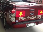 Bán Ford Ranger màu đỏ, đời 2014, đăng ký 2015, máy dầu, 2 cầu, số sàn