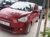 Xe Mitsubishi Mirage 1.2 2014, màu đỏ, nhập khẩu, 335tr