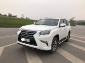 Bán ô tô Lexus GX460 Luxury sản xuất 2017, màu trắng, nhập khẩu còn bảo hành chính hãng