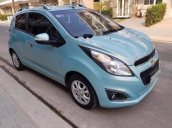 Bán ô tô Chevrolet Spark sản xuất 2016, màu xanh lam còn mới  