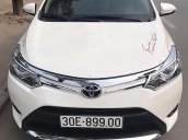 Cần bán Toyota Vios 1.5G đời 2017, màu trắng số tự động 