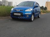 Cần bán Hyundai i10 1.1 AT năm 2009, màu xanh lam, nhập khẩu  