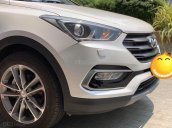 Bán xe Hyundai Santa Fe 2017, màu trắng