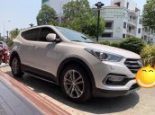 Bán xe Hyundai Santa Fe 2017, màu trắng