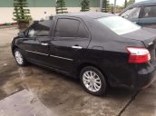 Bán Toyota Vios năm sản xuất 2010, màu đen xe gia đình