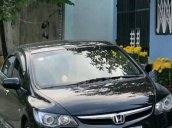 Cần bán xe Honda Civic 1.8 MT đời 2008, màu đen xe gia đình