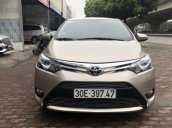 Bán Toyota Vios 1.5 AT đời 2016, màu vàng, giá 525tr