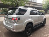 Bán Toyota Fortuner 2015, số tự động, 1 cầu, màu bạc