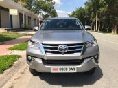 Cần bán Toyota Fortuner 2.7V đời 2018, màu bạc, nhập khẩu nguyên chiếc số tự động