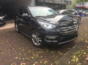 Cần bán Hyundai Santa Fe sản xuất năm 2017, màu đen, nhập khẩu nguyên chiếc