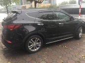 Cần bán Hyundai Santa Fe sản xuất năm 2017, màu đen, nhập khẩu nguyên chiếc