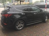 Cần bán Hyundai Santa Fe sản xuất năm 2017, màu đen, nhập khẩu nguyên chiếc