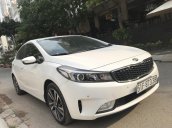 Bán xe Kia Cerato 1.6L Dulex full options năm sản xuất 2017, màu trắng liên hệ anh Dương SĐT 0938811266