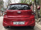 Xe Hyundai Grand i10 sản xuất năm 2015, màu đỏ, xe nhập