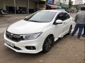 Cần bán lại xe Honda City đời 2017, màu trắng như mới  