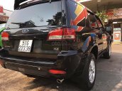 Bán xe Ford Escape đời 2010, màu đen, giá 515tr