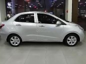 Bán xe Hyundai Grand I10 1.2AT 2019, số tự động, máy xăng, màu bạc, dáng Sedan