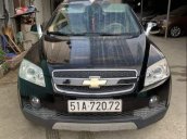 Cần bán lại xe Chevrolet Captiva 2.4 MT đời 2008, màu đen xe gia đình