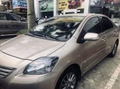 Cần bán xe Toyota Vios E đời 2013, màu vàng