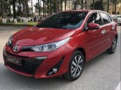 Bán Toyota Yaris đời 2018, màu đỏ, nhập khẩu nguyên chiếc số tự động, 669tr