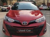 Bán Toyota Yaris đời 2018, màu đỏ, nhập khẩu nguyên chiếc số tự động, 669tr