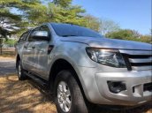 Bán Ford Ranger XLS 2015, màu bạc, nhập khẩu  