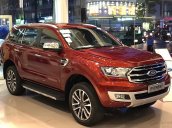 Bán xe Ford Everest Titanium 2.0L 4x2 AT đời 2018, màu đỏ, mới 100%