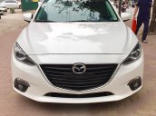 Bán Mazda 3 năm 2016, màu trắng, xe đẹp, máy móc nguyên zin êm ái