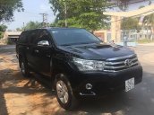 Bán xe Toyota Hilux G sản xuất 2016, màu đen, nhập khẩu