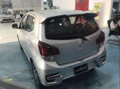 Bán xe Toyota Wigo 2019, màu bạc, xe nhập, giá 345tr