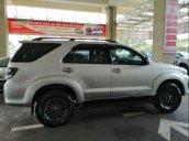 Cần bán lại xe Toyota Fortuner 2.5G đời 2016, màu bạc số sàn, 860 triệu