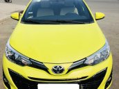 Cần bán Toyota Yaris G ĐK 10-2018, màu vàng cá tính