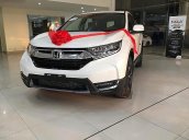 Bán Honda CR V L sản xuất năm 2018, màu trắng, nhập khẩu 