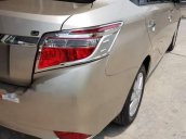 Cần bán gấp Toyota Vios G sản xuất 2018, màu vàng xe gia đình, giá cạnh tranh