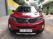 Cần bán Kia Sorento sản xuất 2017, màu đỏ, xe nhập