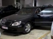 Cần bán gấp xe Mercedes S500 sản xuất 2003, màu đen, nội thất còn mới