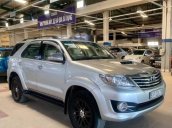 Bán Toyota Fortuner 2.5G sản xuất 2015, màu bạc, sơn zin 97%, không dậm tuốt