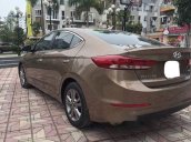 Bán Hyundai Elantra 1.6AT năm 2017, màu nâu chính chủ, 595tr