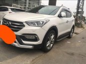 Bán Hyundai Santa Fe 2017, màu trắng còn mới