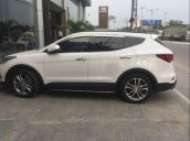 Bán Hyundai Santa Fe 2017, màu trắng còn mới