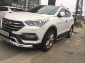 Bán Hyundai Santa Fe 2017, màu trắng còn mới