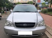 Cần bán lại xe Kia Carnival GS 2.5 MT sản xuất năm 2007, màu bạc  