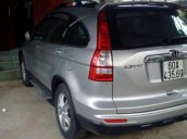 Cần bán Honda CR V đời 2010, màu bạc, 550 triệu