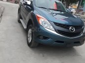 Cần bán gấp Mazda BT 50 AT đời 2013, màu xanh lam 