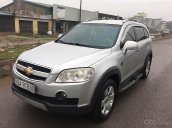 Bán xe Captiva LT sx 2008, số tay, máy xăng, màu bạc, nội thất màu kem