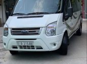 Cần bán lại xe Ford Transit Luxury đời 2017, màu trắng như mới, 695tr