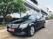 Bán xe Mercedes C200 sản xuất năm 2008, màu đen, xe nhập